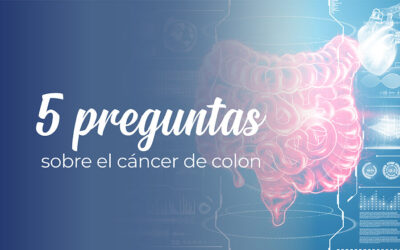Cinco preguntas sobre el cáncer de colon.