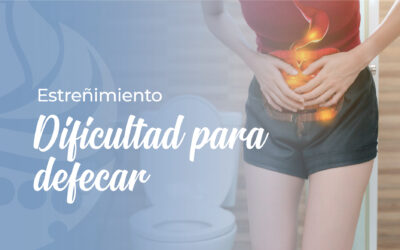 Estreñimiento, dificultad para defecar